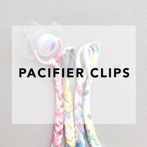 Pacifier clips