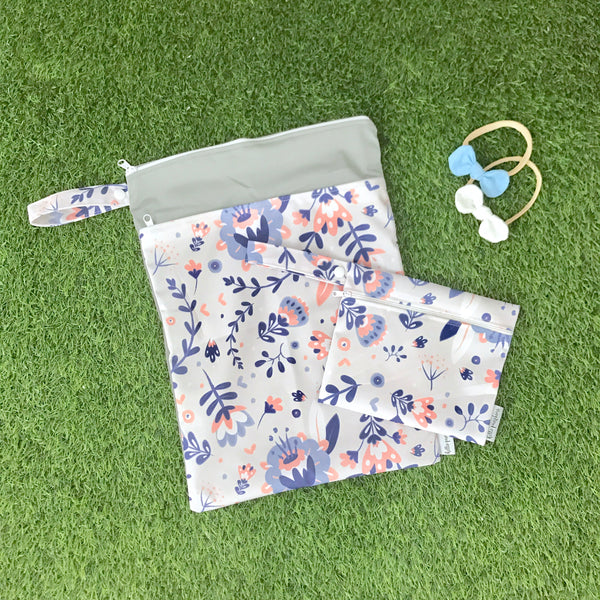 Wet bags - Whimsical Florals set